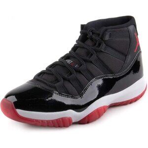Air Jordan 11 Retro Bred 2019 Mens Basketball Sneakers Size 10.5 Black/Red